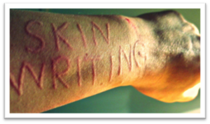Skin writing derm
