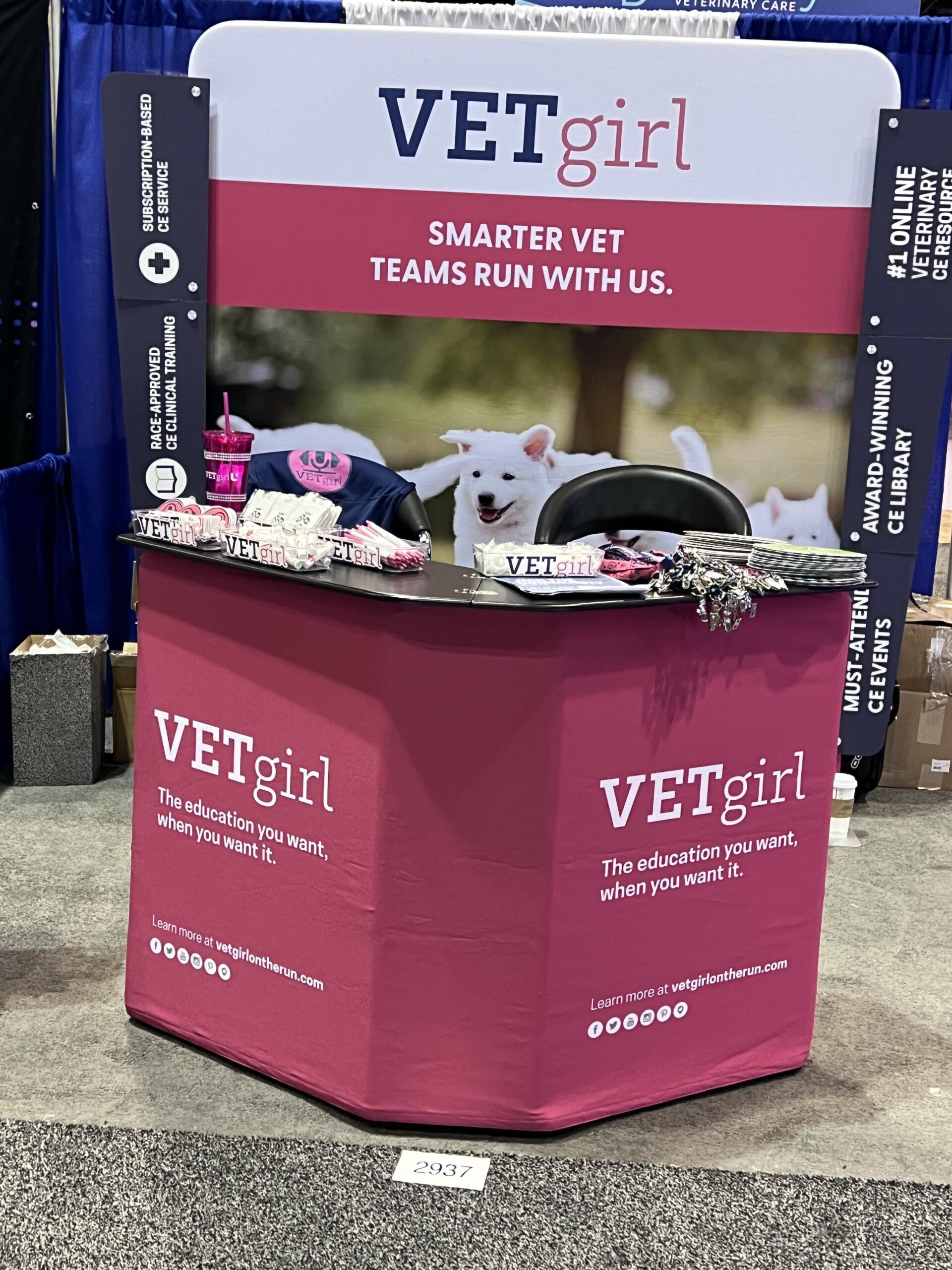 VETgirl booth VMX 2023