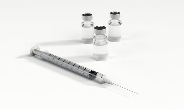seringa de vacina